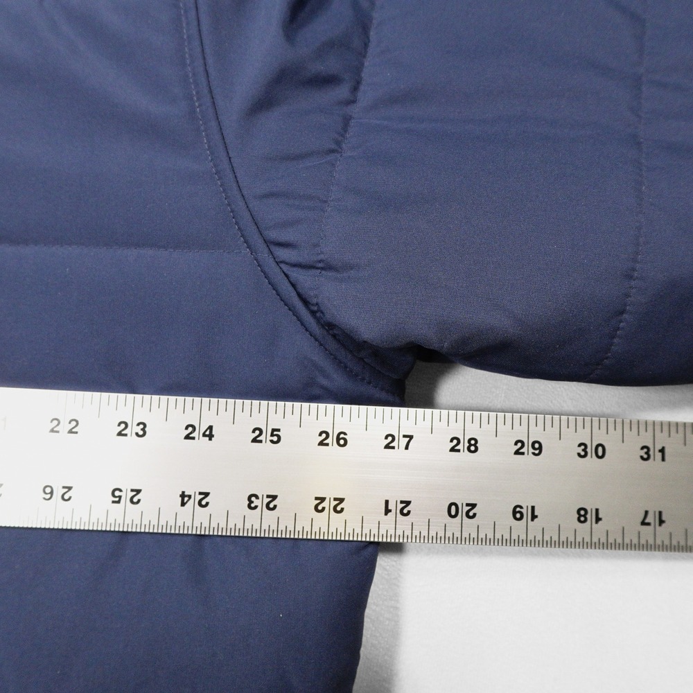 NIKE Mens L Syracuse‎ Orange Authentic Team Apparel Zip Quilted Puffer Jacket - Picture 7 of 8